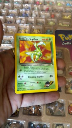 Rocket's Scyther Pokémon Trading Card