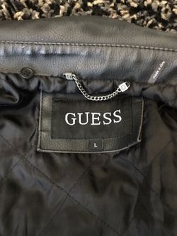Guess leather jacket