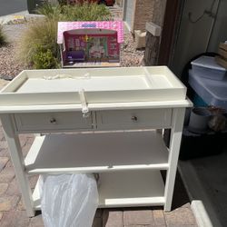 Changing Table Solid Wood