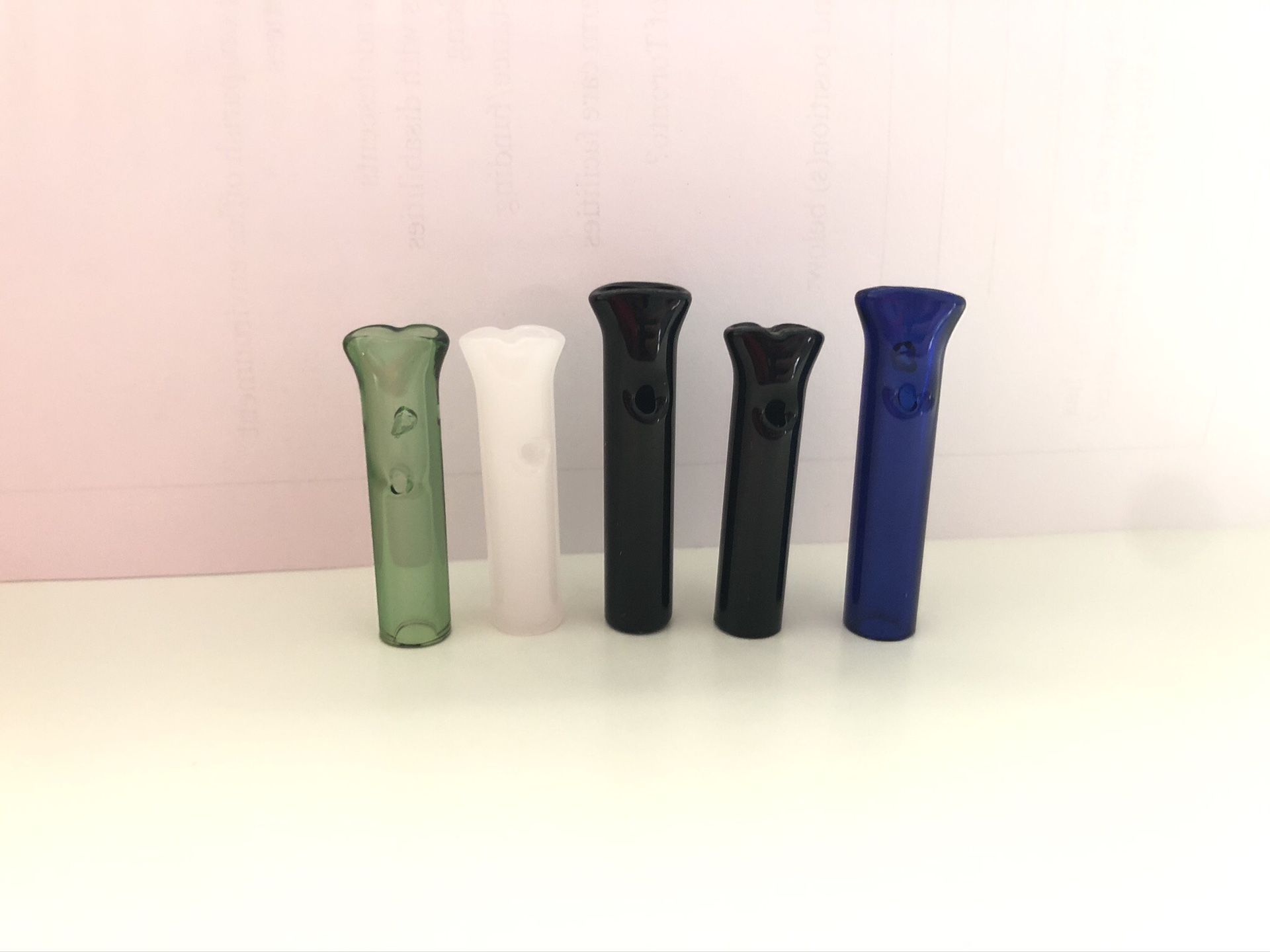 Glass filter tips