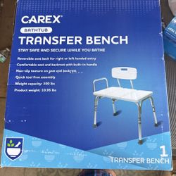 Bathtub Transfer Bench