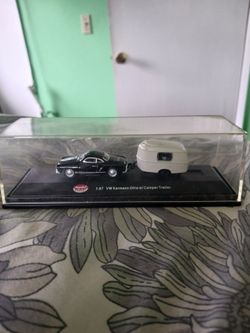 Model Power 1:87 VW Karmann Ghia with Camper Trailer