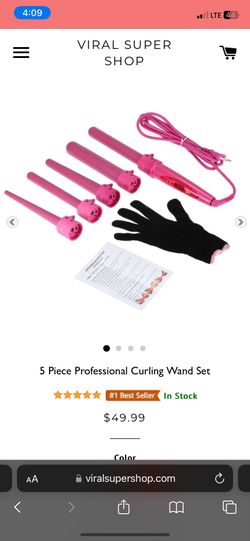 Be Bella Professional Curler Wands
