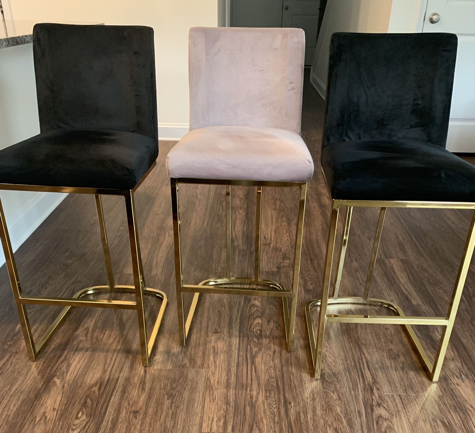Heidi Velvet Counter Height Stool/Per Stool