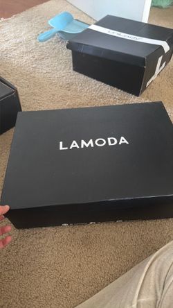 NEW Lamoda Pink Heart Knee-High Platform Boots w/ Box