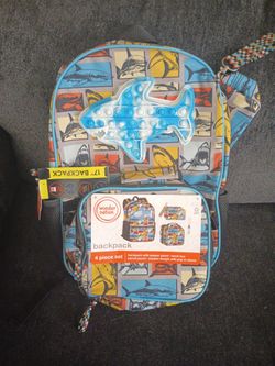 Shark Backpack - New