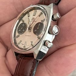 Vintage Bucherer Classic Panda Chronograph Watch Great Original Condition Valjoux 7733 Manual Movement Serviced Works Perfectly 