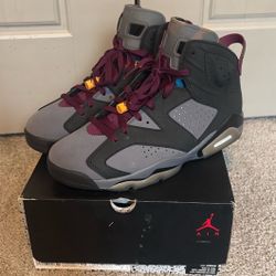 Bordeaux Jordan 6 Size 10