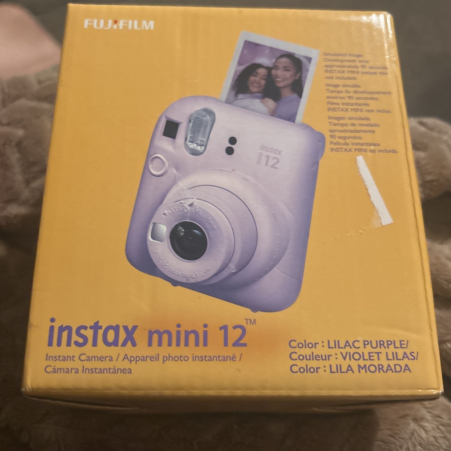new in box never opened instax mini 12