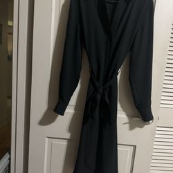 Lauren Ralph Lauren Women’s Black Button Down Dress Size 10