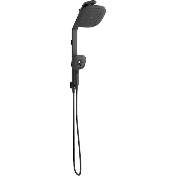 KOHLER Windet Showering Rail Combo in Matte Black