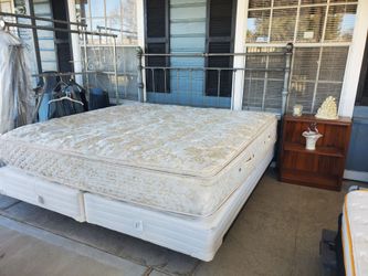 King size bed frame