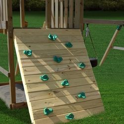 Rock walls For Swingsets 