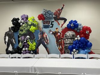 Marvel Balloon Arch