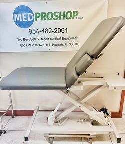 Ultrasound power table with New upholstery