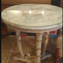FRENCH CORNUCOPIA NEOCLASSICAL TABLE