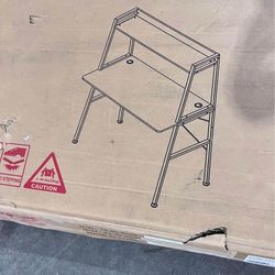 Computer Desk with Shelves, 43 Inch Gaming Writing Desk, Study PC Table Workstation with Storage 