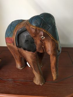 Wooden Elephant