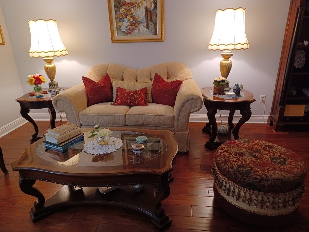 Sofa and End Tables