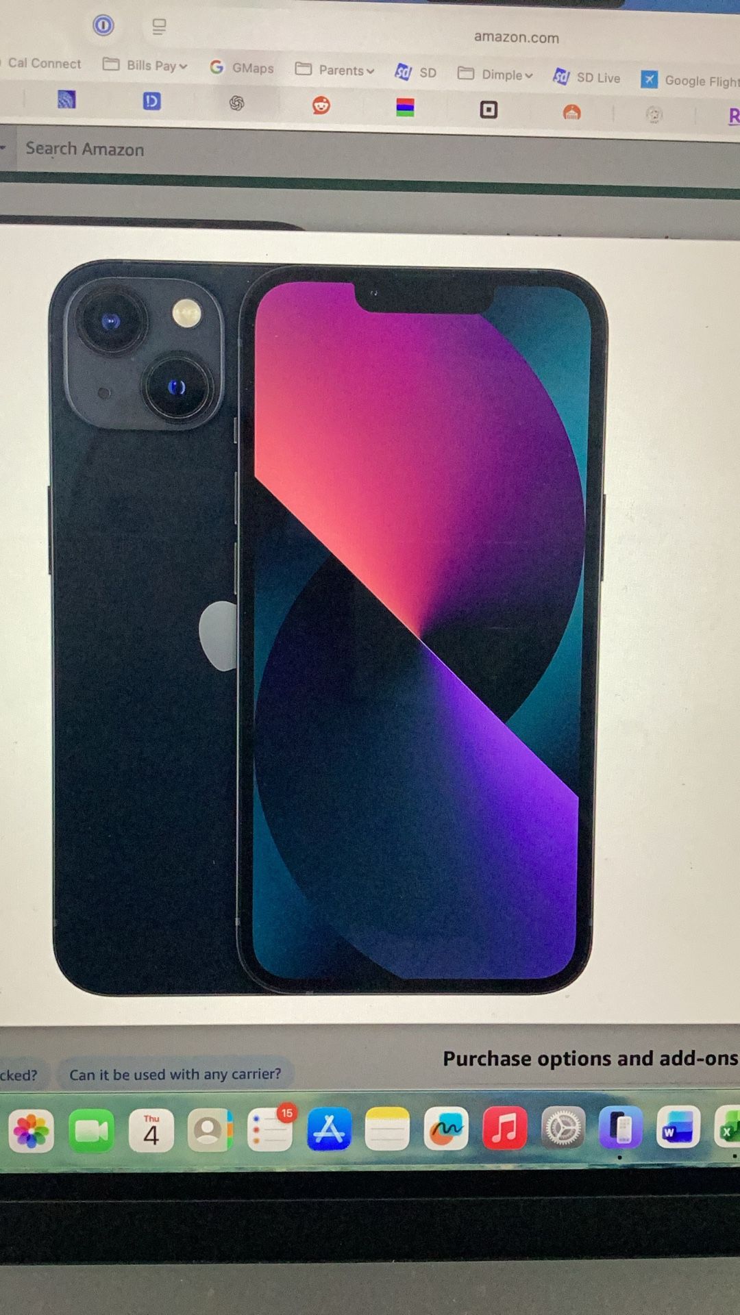 Brand new unlocked iPhone 13 128GB - MIDNIGHT