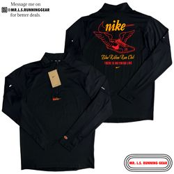 Nike Element Dri-FIT 1/4-Zip Blue Ribbon Sports Running Тор FZ2707-010