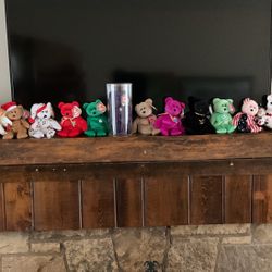 Huge Lot Of Vintage Minty Fresh Rare Retired Beanie Baby Bears (Includes 1 Ultra Rare Princess Diana)..  Coveted Collection From Adult Collector. 