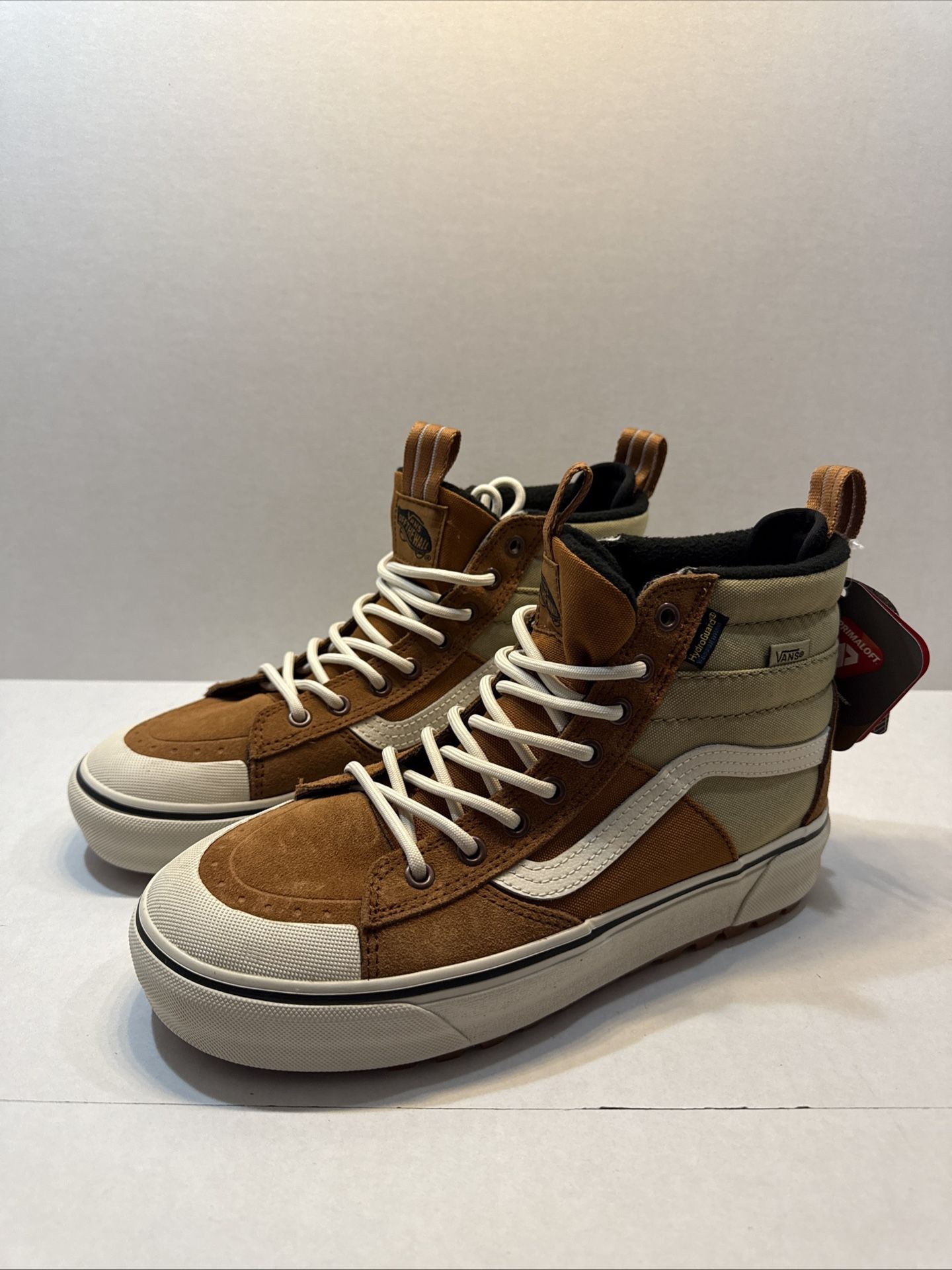 Vans Sk8-Hi MTE Glazed Ginger Marshmallow Men Size 7 Skate Sneaker