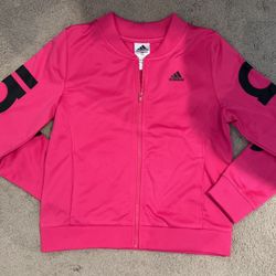 Adidas Girls Zip Up Jacket