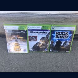 Rocksmith And Rock Band Xbox 360