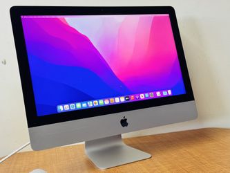 Apple iMac 21.5" | intel Core i5 2.8GHz | 16GB RAM | 256 GB SSD | macOS 12.7 Monterey FHD 1920x1080 