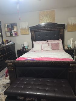 Queen bed frame