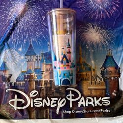 Disneyland Resort Starbucks Tumbler With Straw