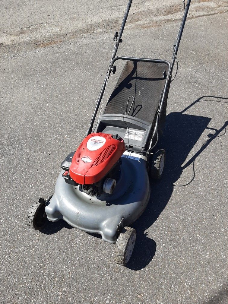 Craftsman Lawnmower With Bagger Lawn Mower 