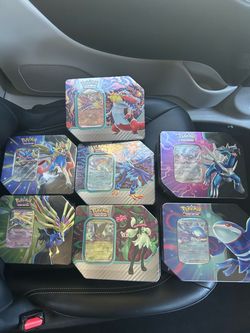 Pokemon tins