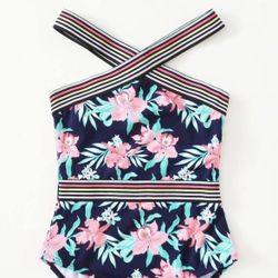 Size 130 Kids Swimming Suit For Age 7-8