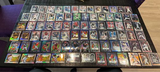Baseball Card Lot Autos, Parallels, Chrome, Relics