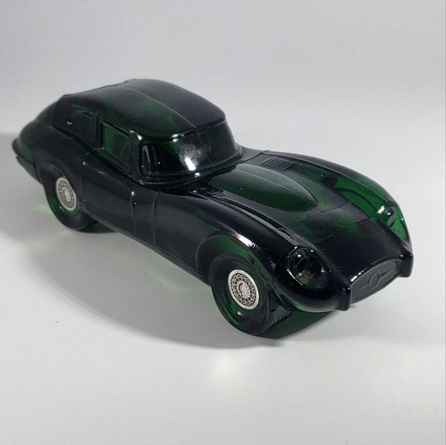 Vintage Jaguar 2+2 XK-E Avon Glass Decanter Wild Country After Shave