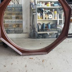 Antique WALNUT mirror