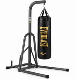 Everlast Elite 100 lb. Heavy Bag and Everlast Heavy Bag Stand