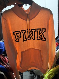 Pink Peach Half Zip