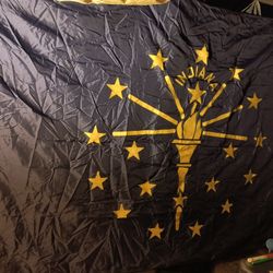 Large State Flag Of Indiana 