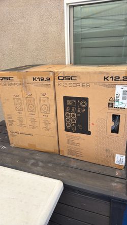 QSC KS118 subwoofers & QSC K.2 series speakers
