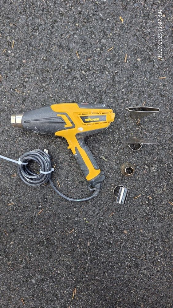 Wagner Furno 500 Heat Gun With Variety Of Nozzles