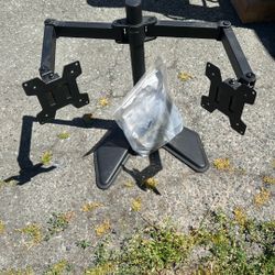 2 Screen Holder Perfect For Computers Manual And Screws Including 