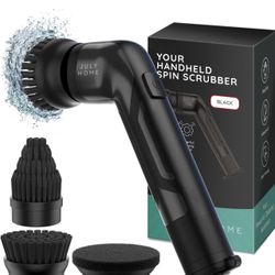 HOME Handheld Electric Spin Scrubber, Cordless Automatic Power Scrubber for Shower, Cleaner for