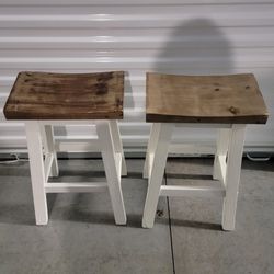 Solid Wooden Stools 