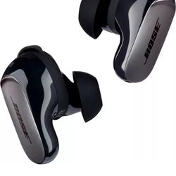 Bose - QuietComfort Ultra True Wireless Noise Cancelling In-Ear Earbuds BLACK