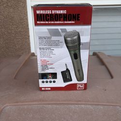 New Nutek Wireless Dynamic Microphone Only $20 SW area 