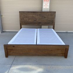 Cal King Bed Frame And Box Spring 