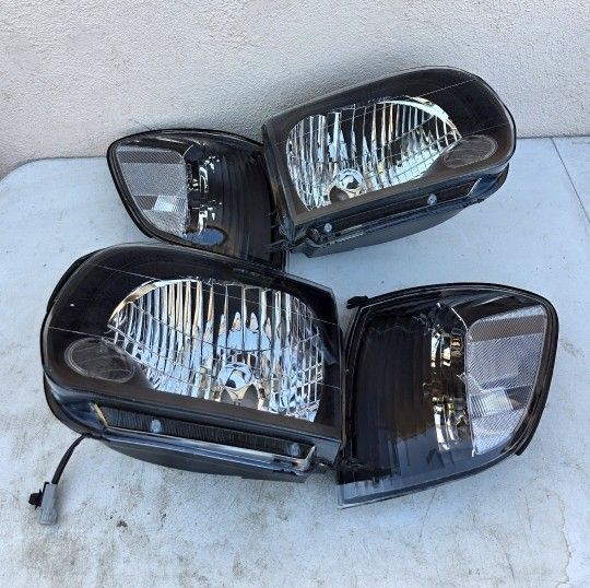 05-07 Toyota Sequoia 2005 And 2006 Tundra Headlights Luces Focos Micas Faros Faroles Headlamps